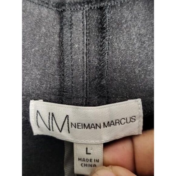 Neiman Marcus Drape Jacket Women Sz L Gray Designer Office Professional Workwear - Picture 5 of 8